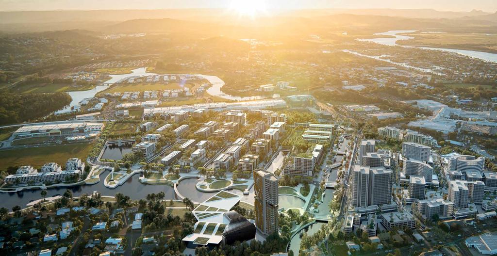6 THE FUTURE OF BUSINESS A new, 21st Century CBD is being built from the ground up in one of Australia s most popular and desirable destinations.
