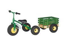 AIR TIRES, HEAVY DUTY, JD GREEN OR RED $105.