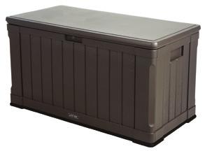 93 LIFETIME DECK BOX This 116 gallon Outdoor Storage Box is perfect for your backyard