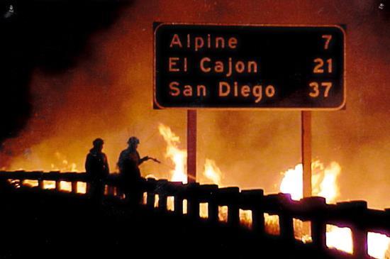 2003 Cedar Fire Burned 280,278 acres (1,134.