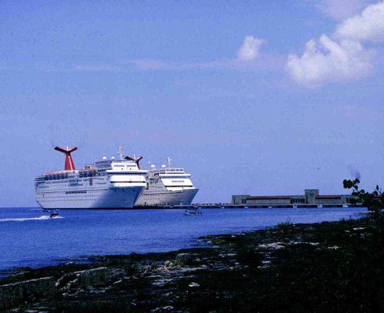 Cozumel, Mexico Island cruise ship destination - up to 11 ships per day Fragile reef ecosystem Visitor numbers may equal resident population