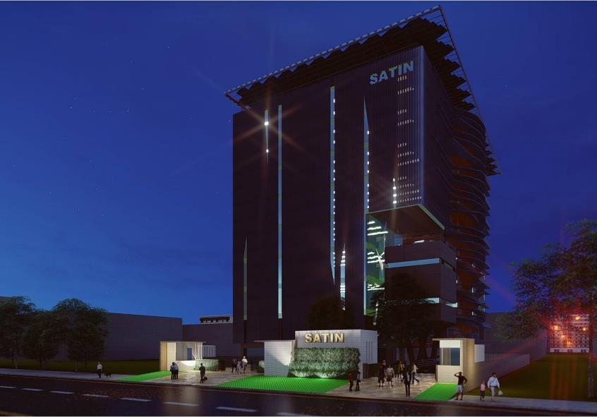 Head Quarter of Satin Neo (Commercial Gurugram) Sustainable and Environment Friendly design with low energy consumption is the inspiration for new headquarter of Satin Neo
