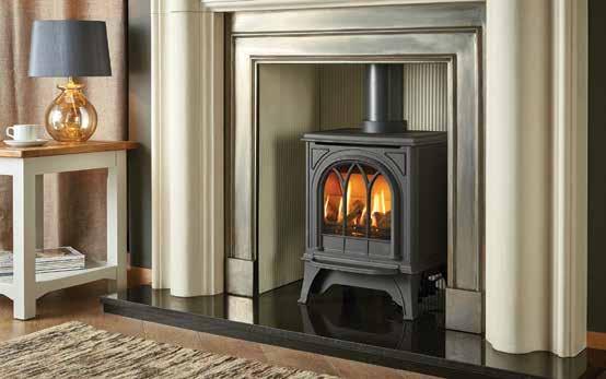 Gas Huntingdon 20 Gas Huntingdon 20 with Tracery Door in Matt Black The compact Gas Huntingdon 20 s proportions make it perfect for British fireplace openings, whilst its highly efficient 2.