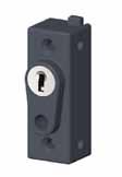 DS323 Multi Bolt Application: Universal lock. Material: Zinc. Finishes: standard & non-standard powdercoat colours Fixings: Included.