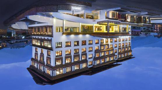 5 Star Selection LE MERIDIEN, THIMPU Located in the heart of the capital city, Thimphu, the Le Méridien Thimphu invites the discerning guest to engage and discover the legendary 'Land of the Thunder