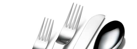 Sasaki Aria Sasaki Aria is available as a 45-piece set, which includes: 8 salad forks, 8