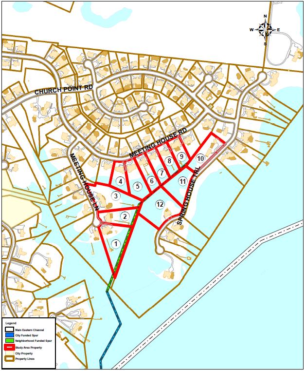 8-501 BAYVILLE CREEK NEIGHBORHOOD DREDGING SSD Adopted 3/27/2012 12 properties involved and approximately 14,000