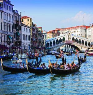 We will begin our sightseeing with a vaporetto ride down the Grand Canal, feauting magnificent palaces, churches and bridges. We will dismebark at St. Mark's Square.