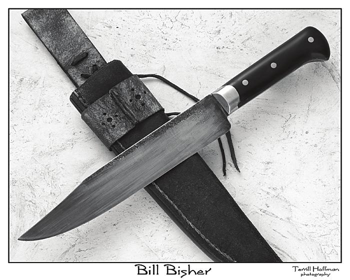 He began making knives that same year, and his influence was not a person so much as a