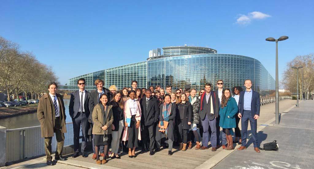 Study Trip to the European Institutions 2018 Luxembourg Strasbourg Brussels 11/03/2018-16/03/2018 PROGRAMME During the study trip, we would like to ask you: PRELIMINARY NOTES To carry this programme