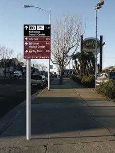 9 4 ft 5 ft: sign base height (MUTCD) 3 feet: recommended base height P1 Commercial Districts P2