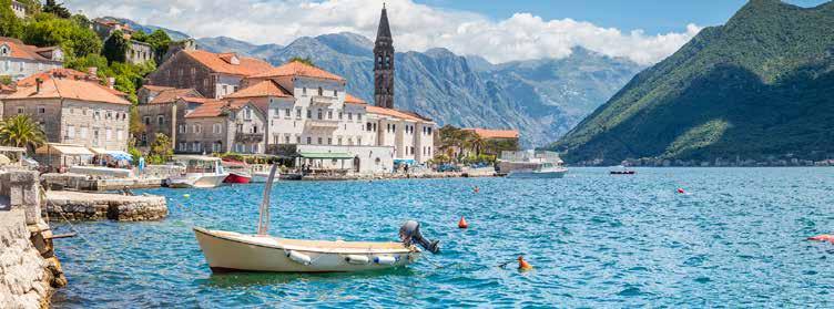 TOUR INCLUSIONS HIGHLIGHTS Enjoy free time in romantic Venice and Rome Cruise to Italy, Montenegro, Croatia, Greece and Malta Discover the picturesque town of Kotor Visit the medieval walled city of