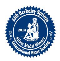 Won silver medal in the bottled water category.