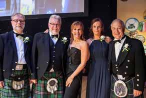 Almost four hundred people attended the 2017 awards ceremony, which was presented by television presenter, Carol Smillie.