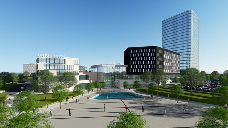 Innovation District IT Park 100 m Euro investment project for IT sector with