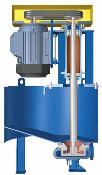 Rubber lined & hard metal Vertical tank pumps The Metso VT, vertical tank, pumps are designed for abrasive slurry service and feature simple maintenance and robust design.