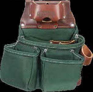 The trademark OxyRed leather reinforces the main bag corners as well as provides our