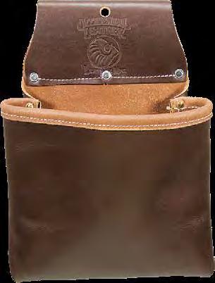 5019 - ProLeather Utility Bag All leather compact pouch. No tool holders.