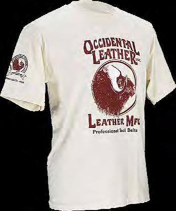 natural T-shirt with our famous Oxy red