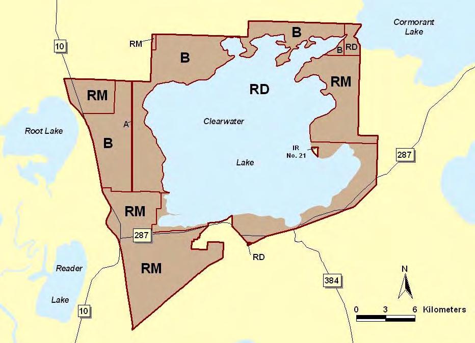 Clearwater Lake Land Use Categories Backcountry (B) Size: 12,085 ha or 20% of the park. Protects string bog habitats and colonial bird and fish-rearing areas.