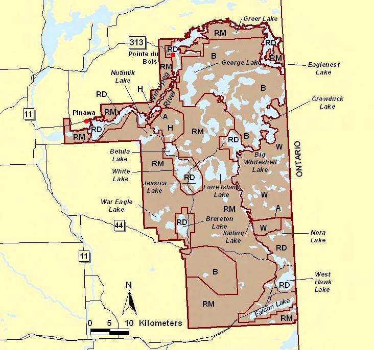Whiteshell Land Use Categories Heritage (H) Size: 5,820 ha or 2% of the park. Protects culturally significant Aboriginal sites in the Tie Creek Basin.