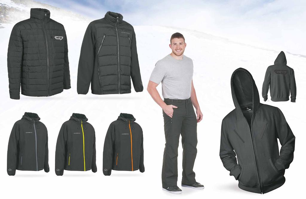 Soft Shells Soft Shells For men TRIPLE LAMINATE OF DWR COATED NYLON, WINDPROOF/WATERPROOF MEMBRANE AND MICRO-FLEECE - WATER REPELLENT AND BREATHABLE - IDEAL FOR AEROBIC ACTIVITY - ZIPPEROUGE POCKETS,