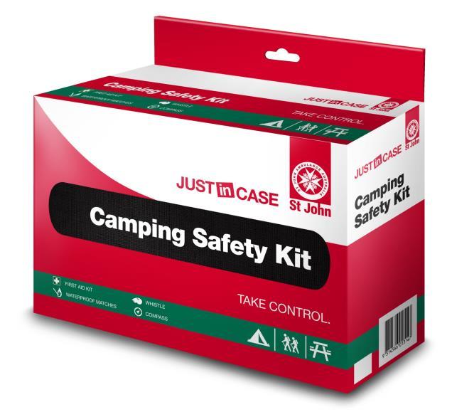 Camping Safety Kit Injuries in remote areas can become serious quickly.