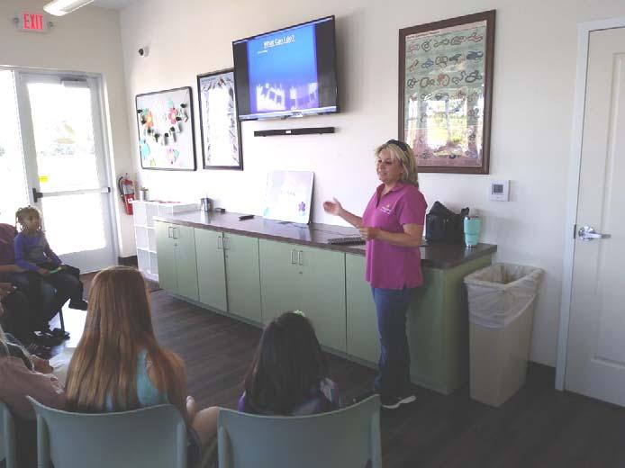 PAGE 3 Protecting Sea Turtles & Their Habitat On Friday, March 16, Becki O Keefe, Field Manager for the Volusia County Sea Turtle Conservation Program, presented a very interesting program to 24