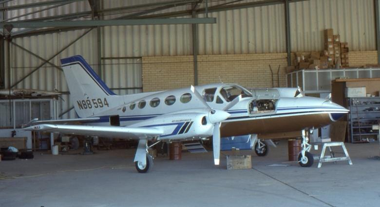 Another Cessna 421B, VH-TDM, was added to the fleet on 13 April 1976 when Warwick ferried the aircraft from Bankstown to Adelaide. It entered passenger services to Coober Pedy on 16 April.