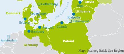 Map Baltic