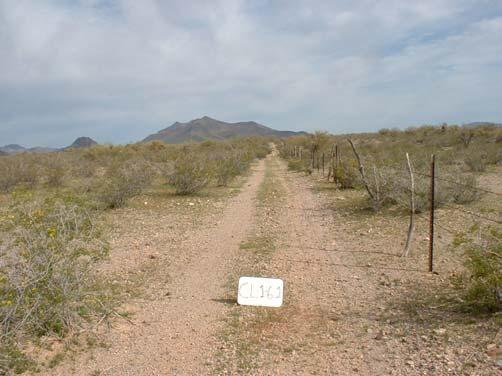 22 miles Construction Type: User Created FLPMA Road Definition: No Campsites: 0 Vehicle Type: HC 4WD Erosion: N/A Vegetation Present: bare soil is between 25-50% of surface