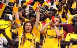 fan base to buy tour packages to Uganda during these games.