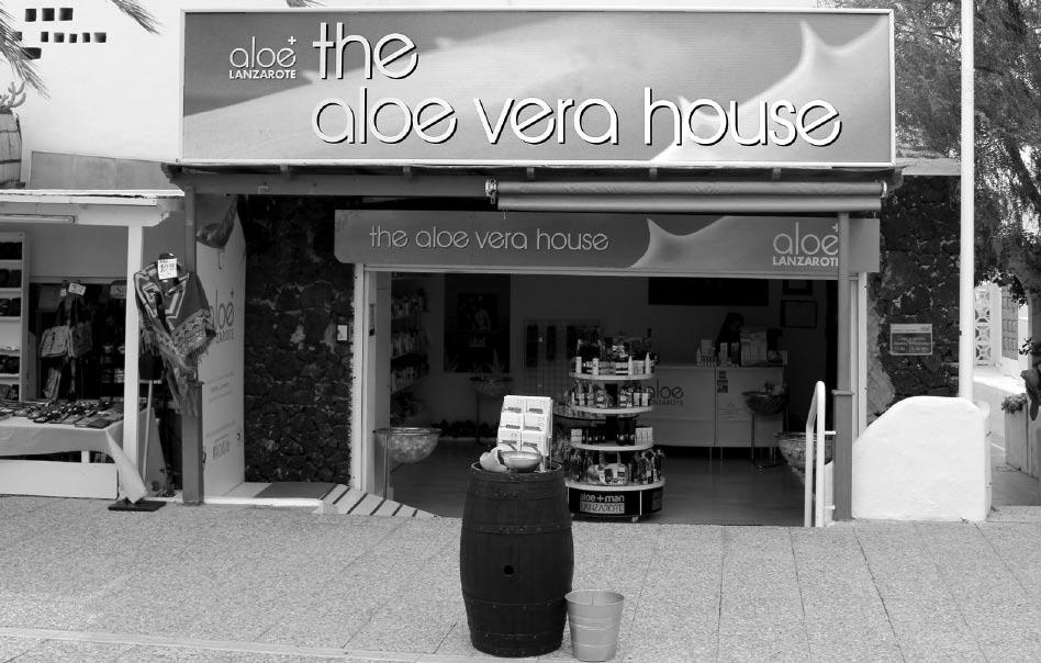 Fig 6 The Aloe vera shops on the island of Lanzarote are run principally by the company aloe Lanzarote and stock a wide range of toiletries and cosmetics, far more than I have found available here in