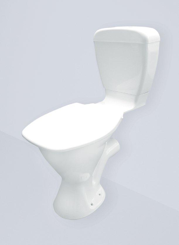 Residential Range Montego LINK SUITE A compact hard-wearing toilet, ideal when space is at a minimum.
