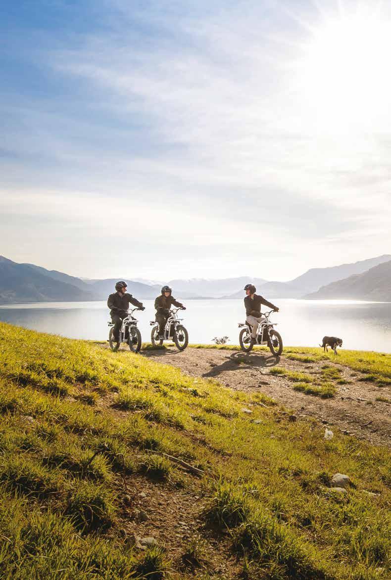 WALTER PEAK Summer Activities Guided Cycling (Full Day) Cruise on board the vintage steamship TSS Earnslaw to Walter Peak High Country Farm Guided small group excursion with stunning views, including