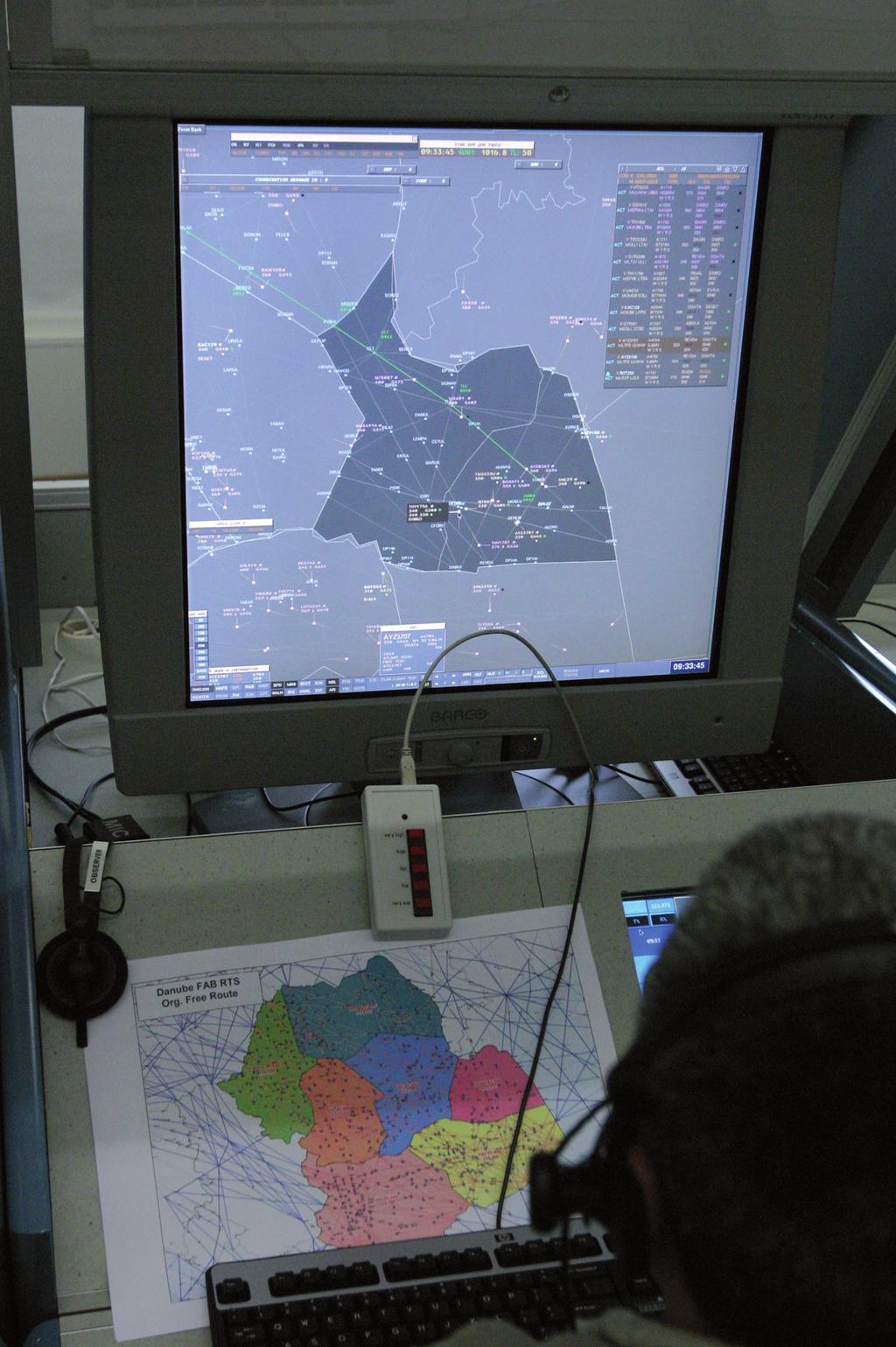 Simulation objectives The preparatory work showed that the central objective of the Danube FAB project should be to improve the flight efficiency in the Danube FAB airspace, while maintaining or