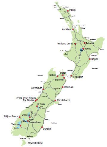 How it Works 1. Choose your itinerary - North Island only packages - South Island only packages - North & South Island packages - Create your own itinerary 2.