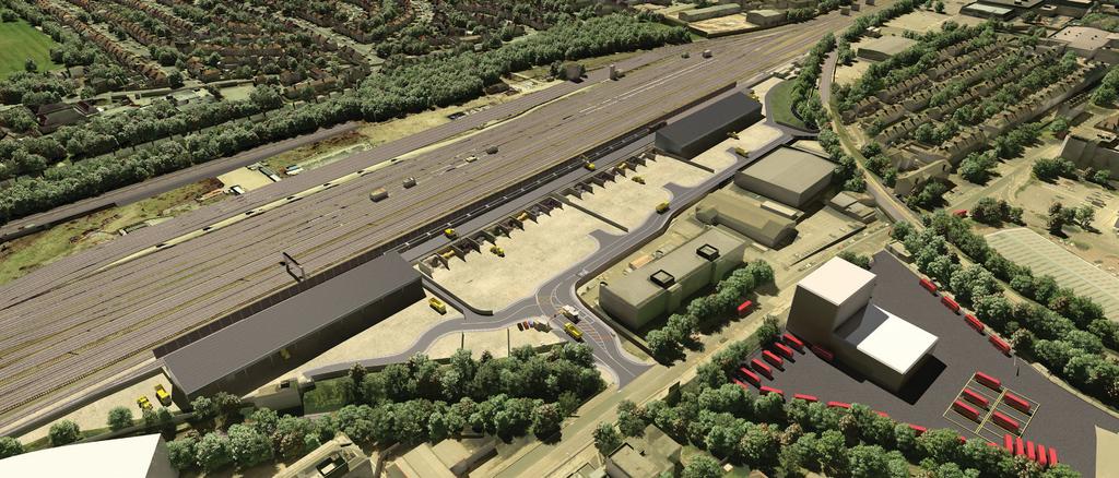 RAIL FREIGHT FACILITY UPDATE A Rail Freight Facility is part of the approved Masterplan for Brent Cross Cricklewood, replacing an existing strategic freight