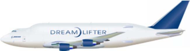 Large Cargo Freighters (LCFs) Customer-owned 4