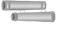 Elbows Part Number Arc Description EL-50MX40H 90º 5 Metric x 4 Heavy Duty Reducing Elbow Reducers Part Number Length Description CR-25HX20H 18 2-1/2 Heavy Duty x 2 Heavy Duty CR-25HX20H 36 2-1/2