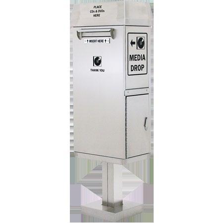 MODEL: M650 DVD Vault CAPACITY: 145 DVDS DIMENSIONS: 12 X 17 X 38 TALL INCLUDES: Stainless steel fold-weld cap and cabinet,