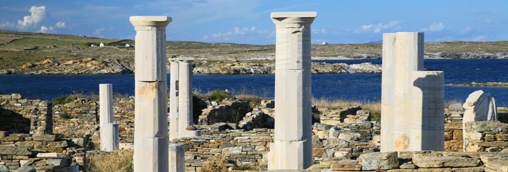 Day 5 A Day At Sea & visit to the Sacred Island of Delos (Breakfast, Lunch) After breakfast we will sail away on board a privately chartered vessel we ll sail on a wooden, hand-crafted Greek motor