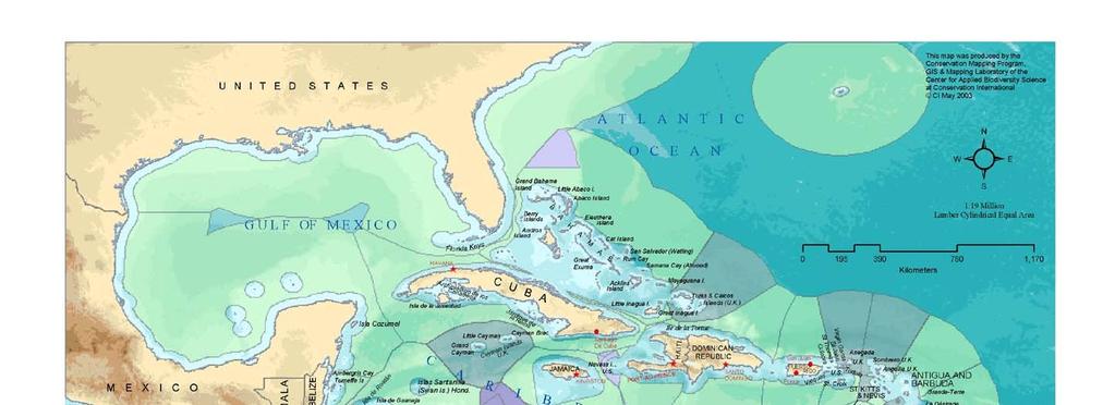 The Wider Caribbean Region Gulf of