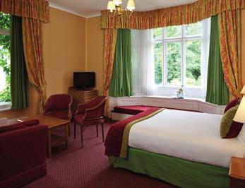 In many rooms you wake up to views over the Vale of Evesham or the Malvern Hills.