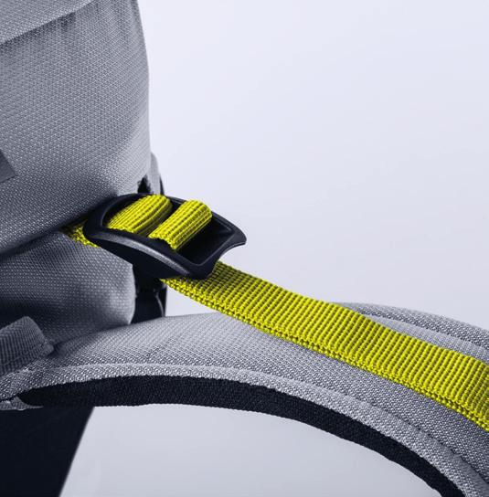 the load control straps tight to stabilize your pack.