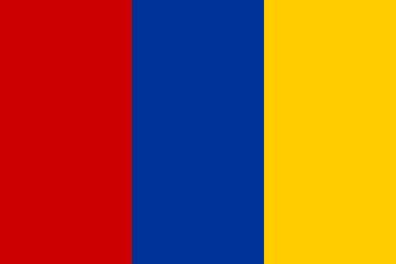 The Flag of the Republic of new Granada The Flag of the Granadine Confederation (1831 1858) (1858 1861) In 1861 the areas that were to be Colombia, Panama and north