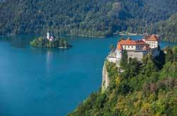 120 Northern Slovenia Bled 121 I Bled An alpine fairytale come to life f there was a tick sheet of things a tourist or traveller would want from a place based purely on aesthetics, it would probably