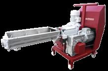 Large Screenless Granulators Junior 3 for the Grinding of Large Sprues and Parts Direct transmission for high torque loads.
