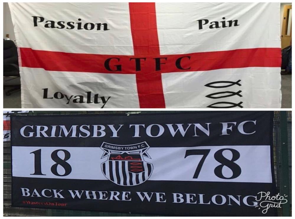 Flag/Banner Information Flags and banners are permitted with Blundell Park and if either of these measure 160cm x 80cm or more a fire certificate but also be supplied at the time of entering the