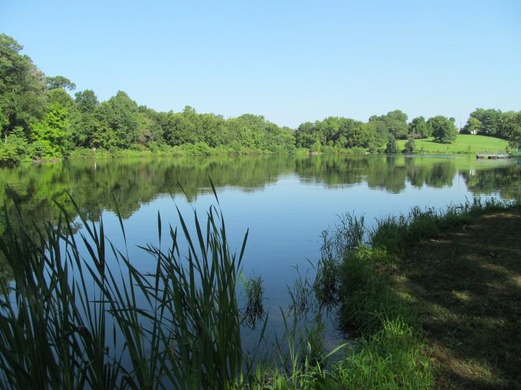 The park includes the original home and garden, barn, picnic shelters, restrooms, a play area and a 13 acre fishing lake stocked by Missouri Department of Conservation.